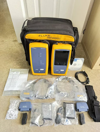 FLUKE Networks DSX 8000 Versiv 2 Cable Certifier Tester Kit
