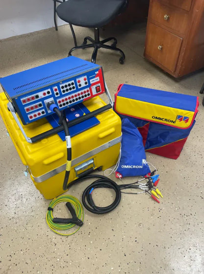 Omicron CMC 356 Protection relay testing and commissioning