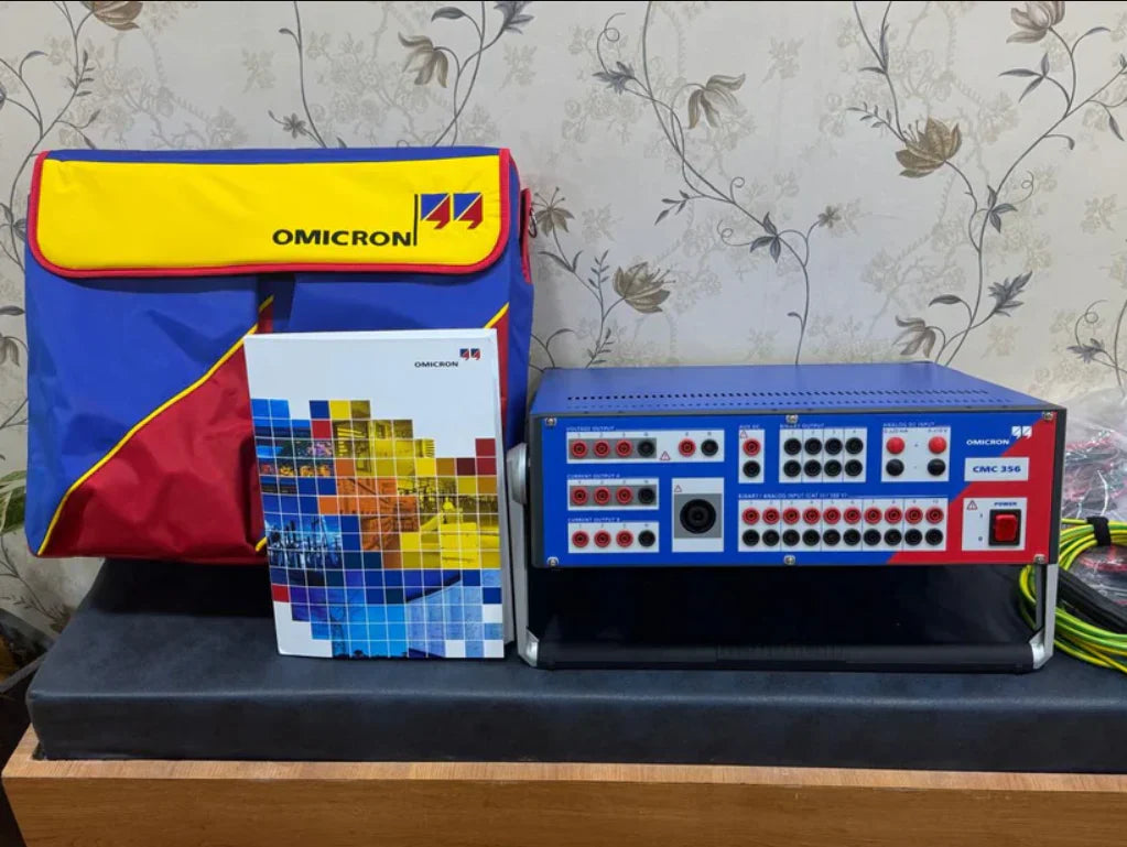 Omicron CMC 356 Protection relay testing and commissioning