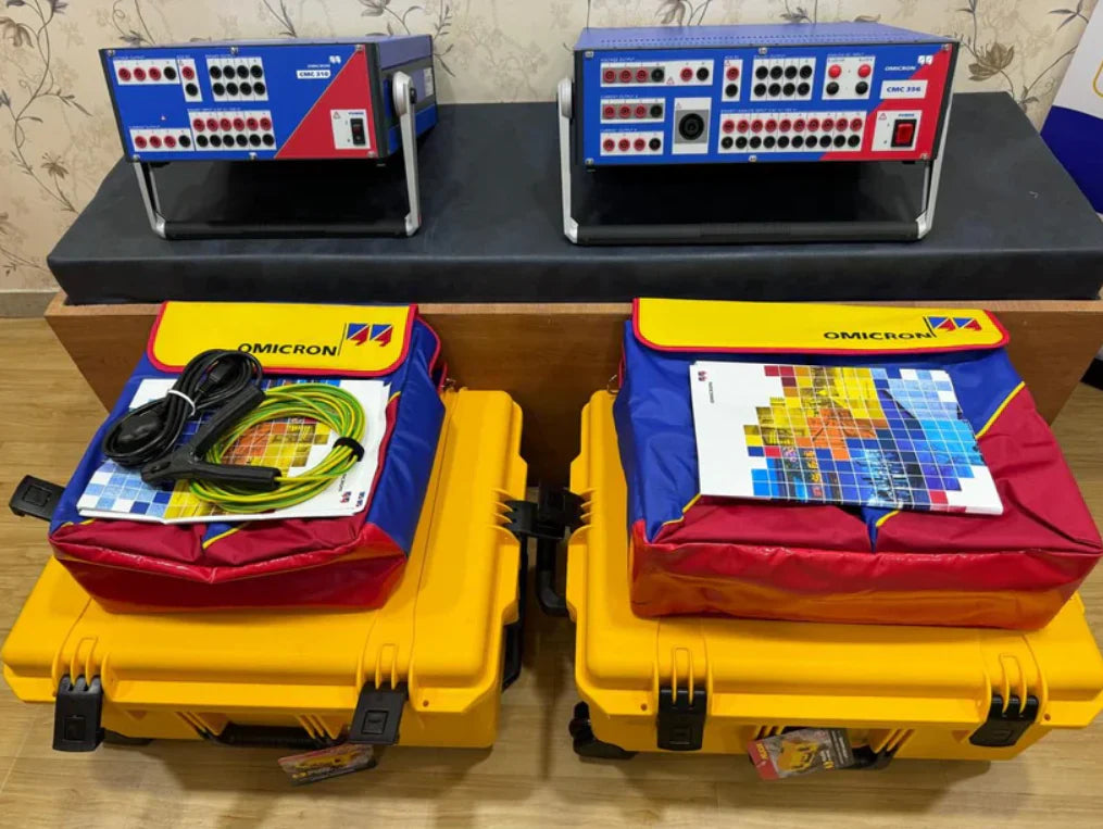 Omicron CMC 356 Protection relay testing and commissioning